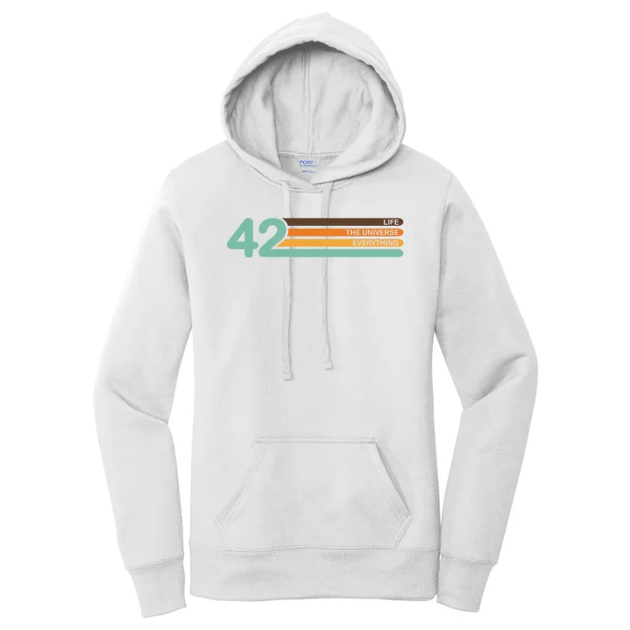 The Meaning Of Life 42 Women's Pullover Hoodie