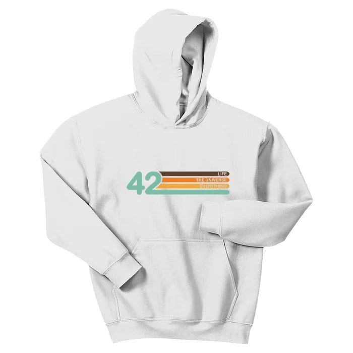 The Meaning Of Life 42 Kids Hoodie