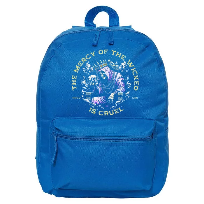 The Mercy Of The Wicked Is Cruel 16 in Basic Backpack