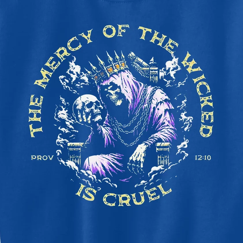 The Mercy Of The Wicked Is Cruel Kids Sweatshirt