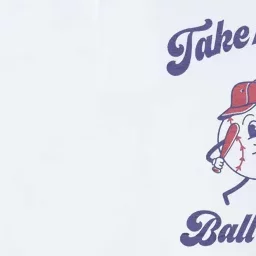 Take Me Out To The Ball Game Baseball Softball Softstyle Adult Sport Polo