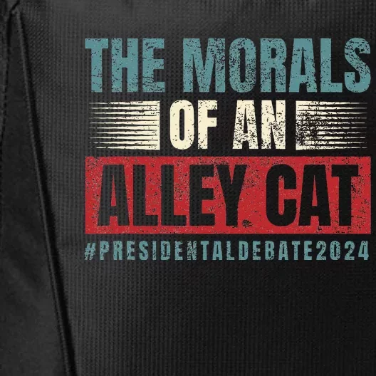 The Morals Of An Alley Cat City Backpack