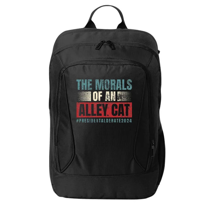 The Morals Of An Alley Cat City Backpack