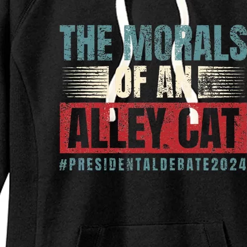 The Morals Of An Alley Cat Women's Fleece Hoodie