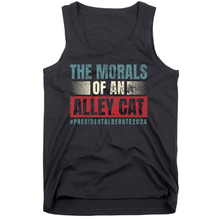 The Morals Of An Alley Cat Tank Top