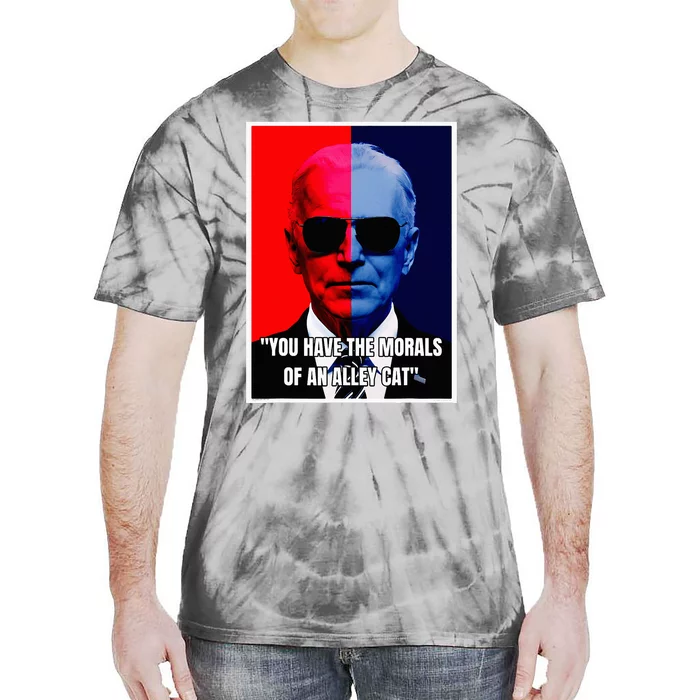 The Morals Of An Alley Cat Tie-Dye T-Shirt