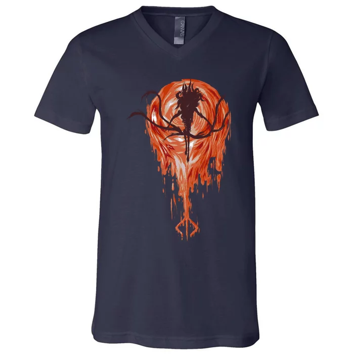 The Moon Presence V-Neck T-Shirt