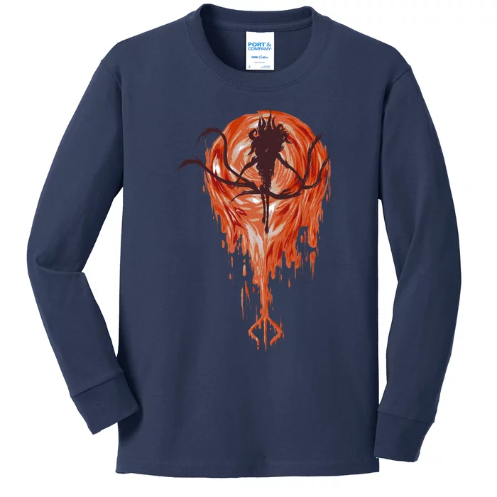 The Moon Presence Kids Long Sleeve Shirt