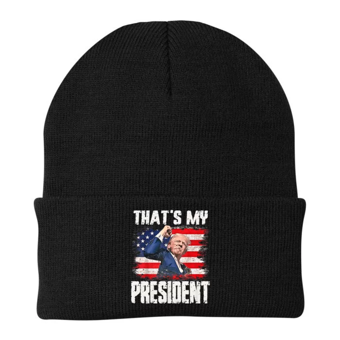 ThatS My President Trump 2024 Knit Cap Winter Beanie