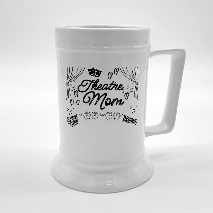 Theatre Mom Performing Arts Front & Back Beer Stein