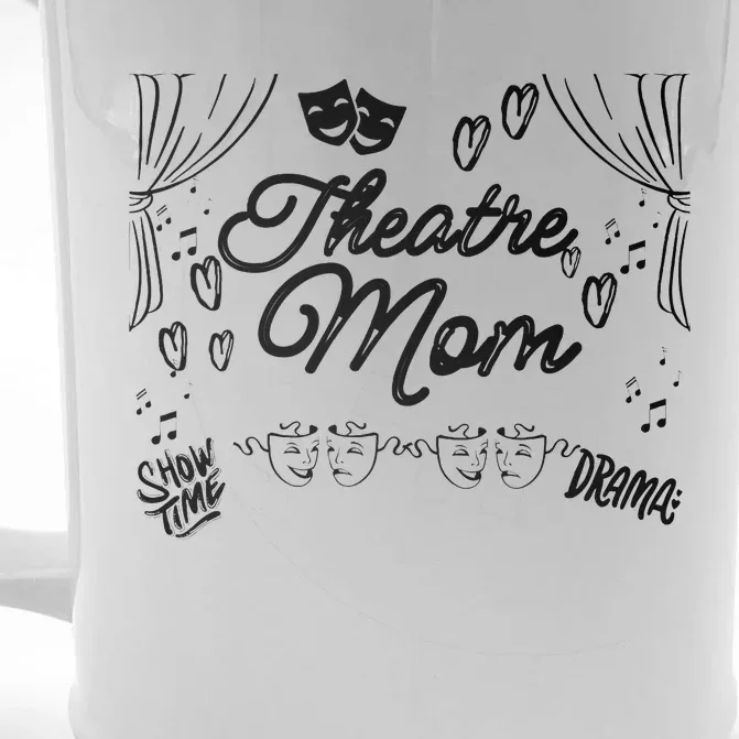 Theatre Mom Performing Arts Front & Back Beer Stein