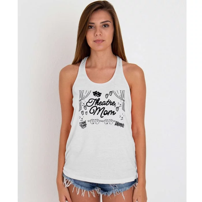 Theatre Mom Performing Arts Women's Knotted Racerback Tank