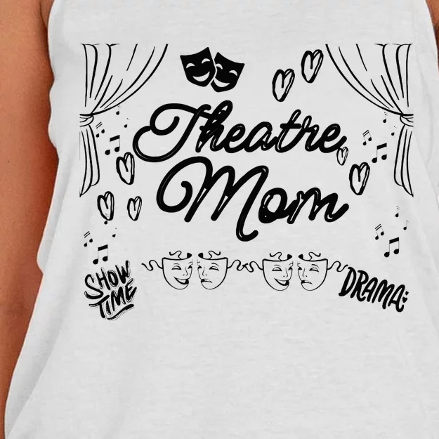 Theatre Mom Performing Arts Women's Knotted Racerback Tank