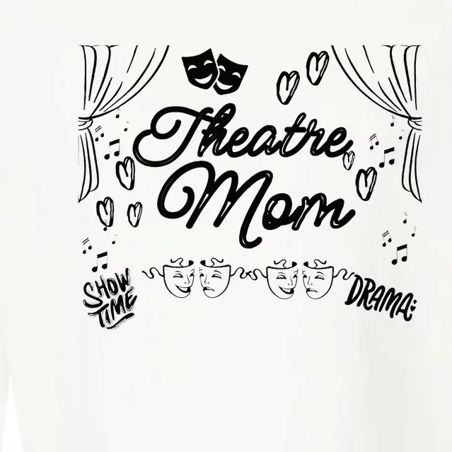 Theatre Mom Performing Arts Cropped Pullover Crew