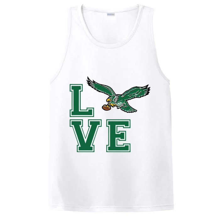 Team Mascot Philadelphia Football Champion Performance Tank