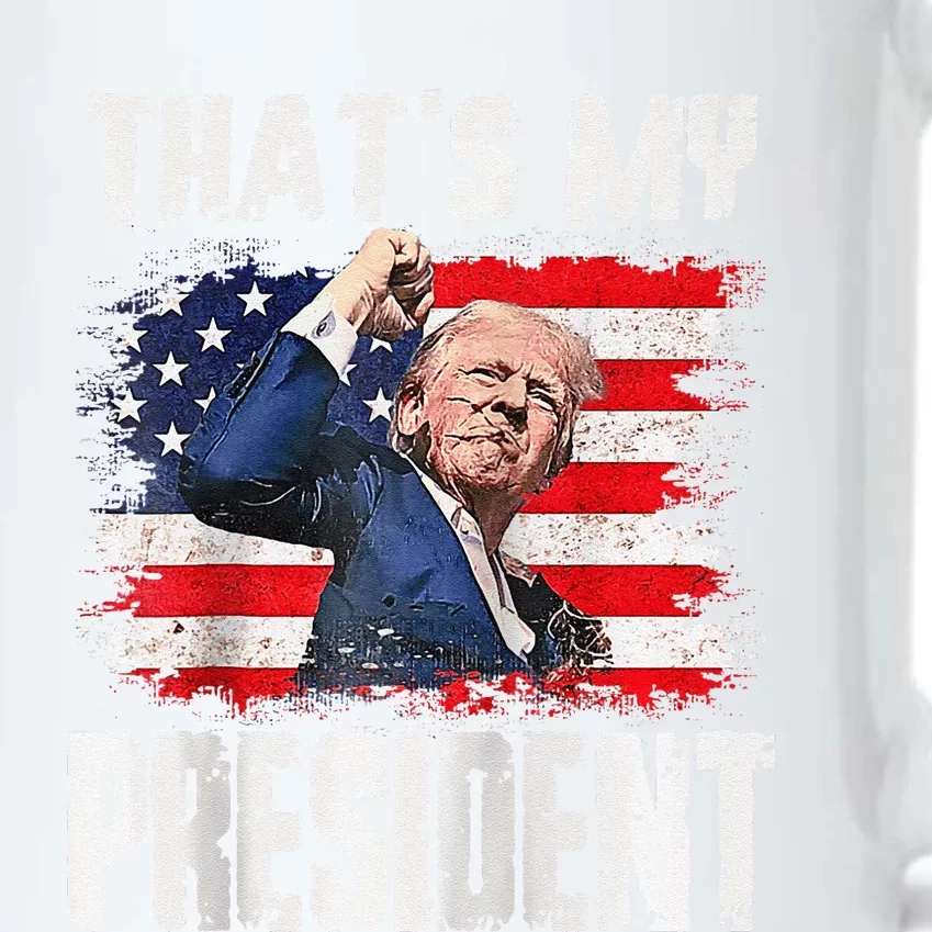 ThatS My President Raglan Black Color Changing Mug