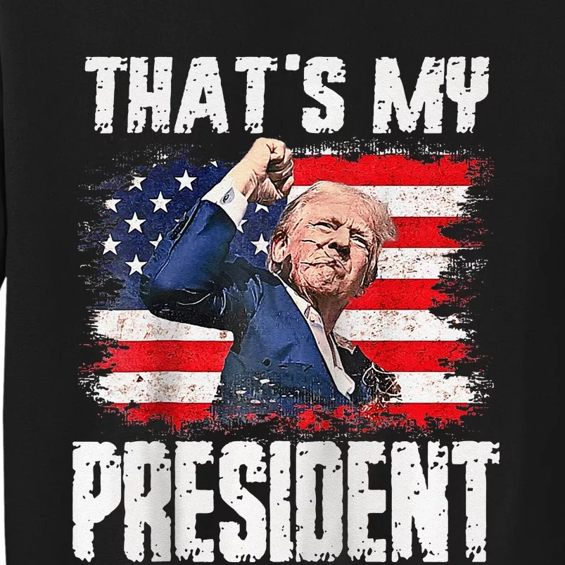 ThatS My President Raglan Sweatshirt