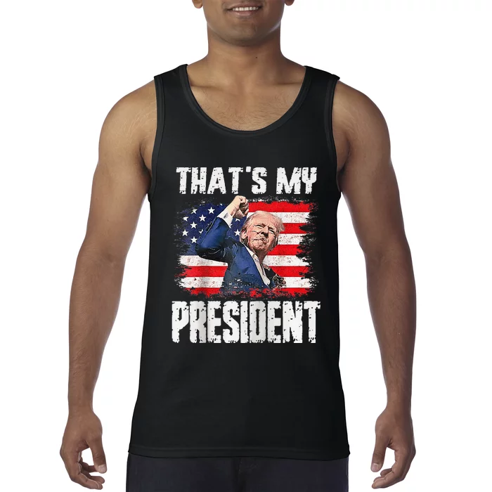 ThatS My President Raglan Tank Top