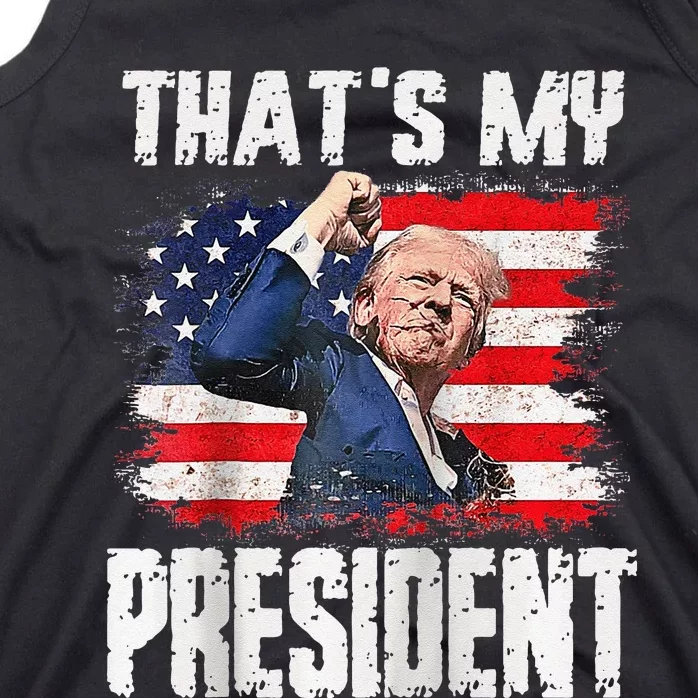 ThatS My President Raglan Tank Top