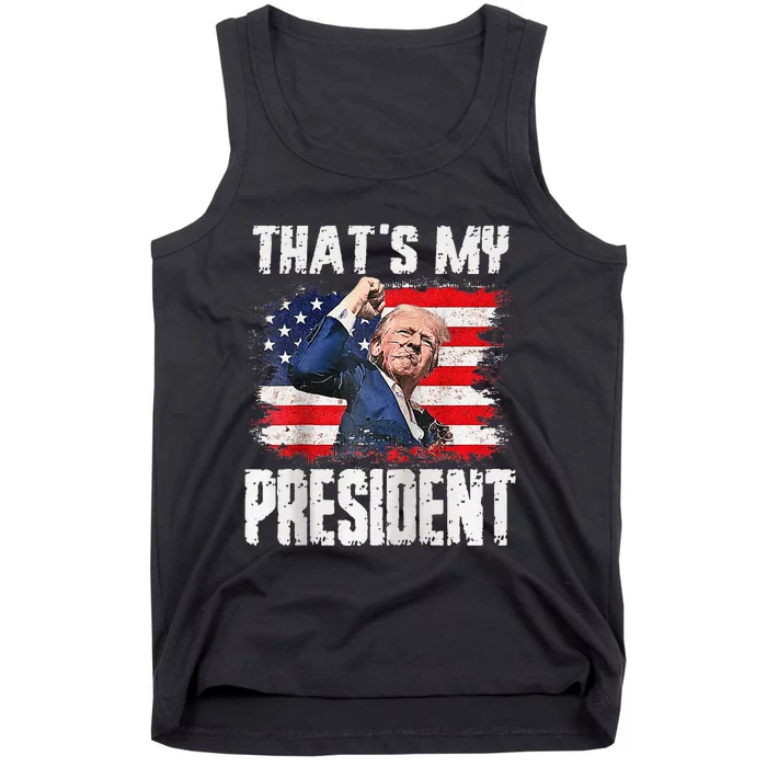 ThatS My President Raglan Tank Top