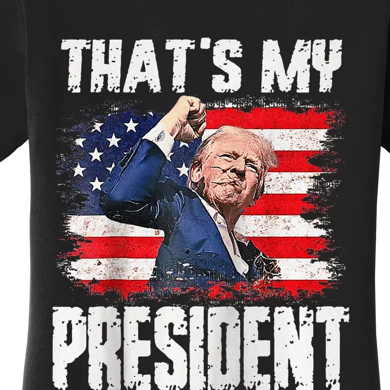 ThatS My President Raglan Women's T-Shirt