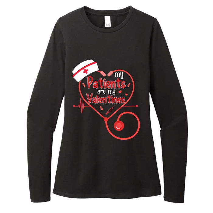 Tg My Patients Are My Valentines Day Nurse Doctor Costume Great Gift Womens CVC Long Sleeve Shirt