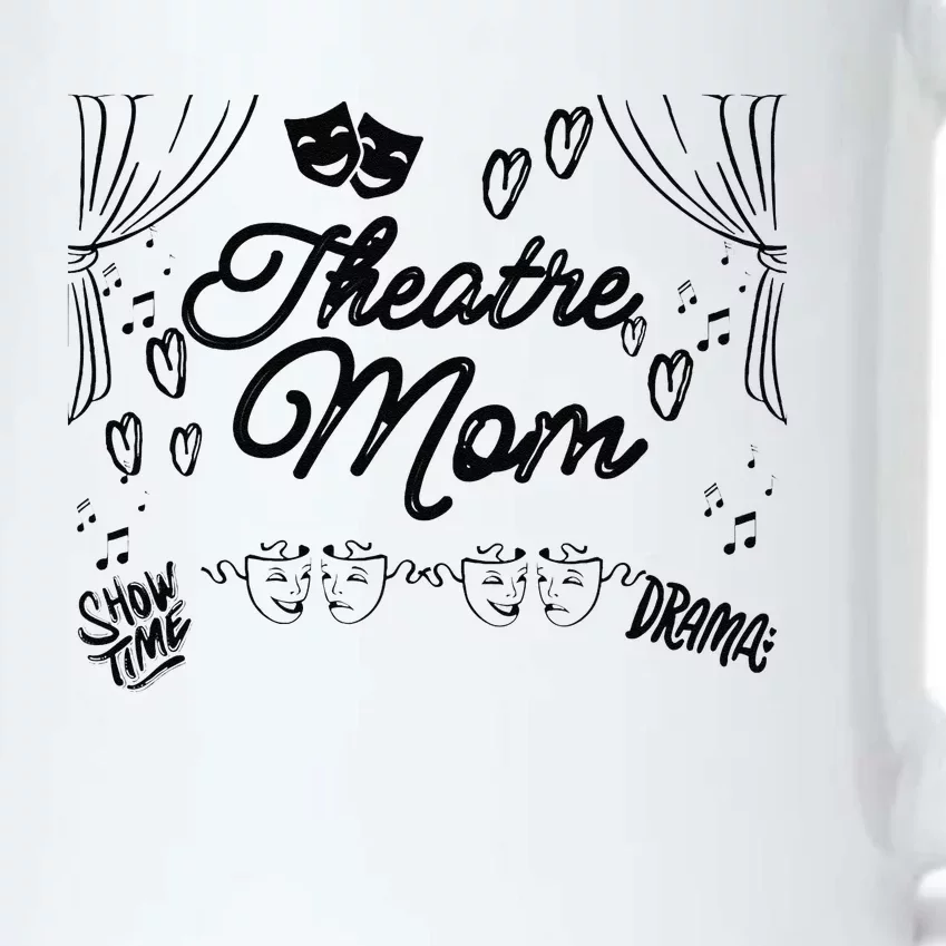 Theatre Mom Performing Arts Black Color Changing Mug