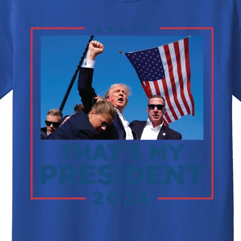 ThatS My President Presidential Rally 2024 Great Gift Kids T-Shirt