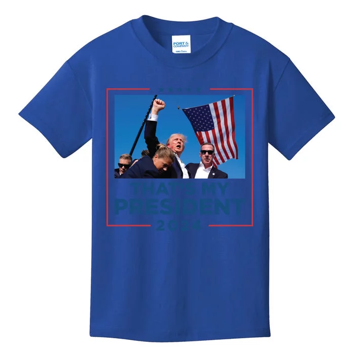 ThatS My President Presidential Rally 2024 Great Gift Kids T-Shirt