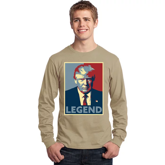 Trump Mugshot Poster The Mugshot Tall Long Sleeve T-Shirt