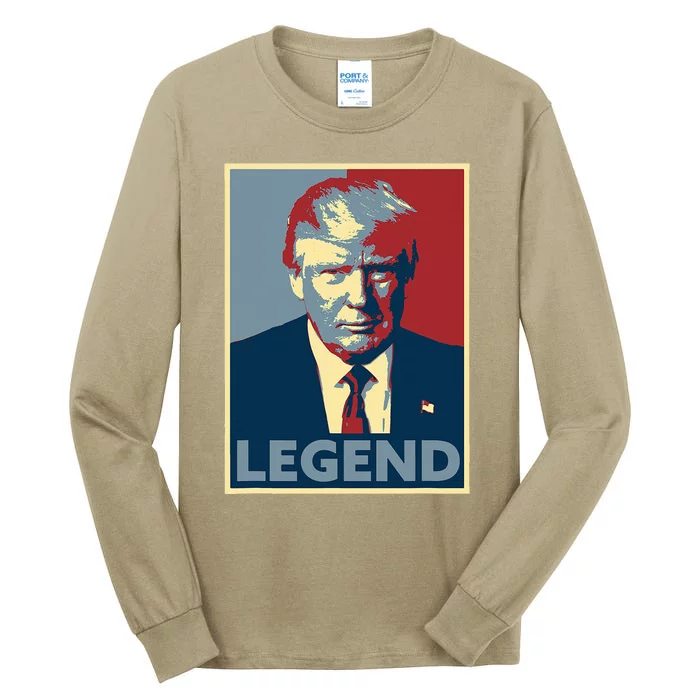 Trump Mugshot Poster The Mugshot Tall Long Sleeve T-Shirt