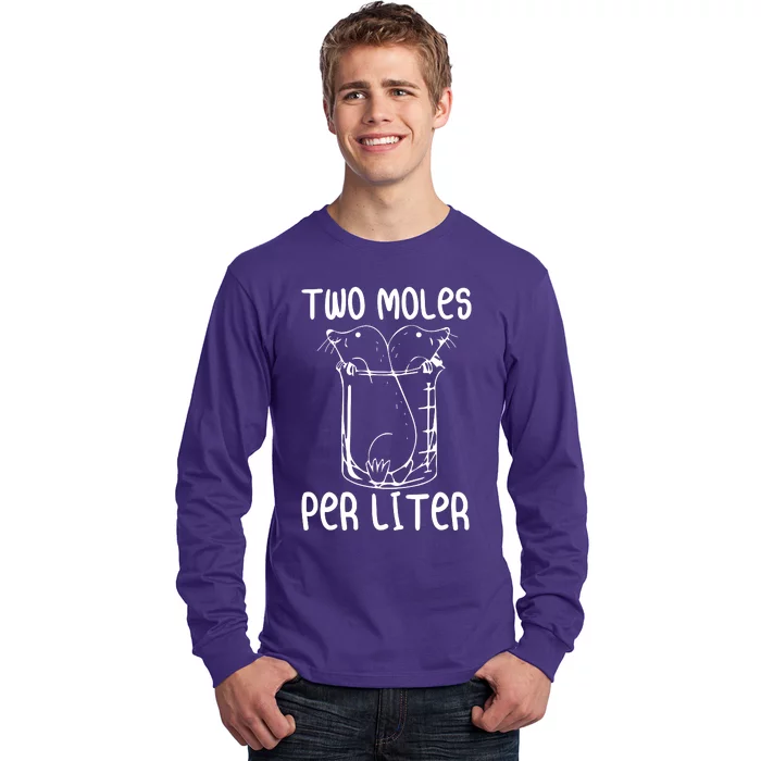 Two Moles Per Liter Long Sleeve Shirt