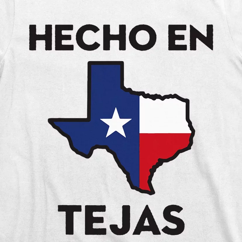 Texan Mexican Roots Hecho En Tejas Mexico Texas American T-Shirt