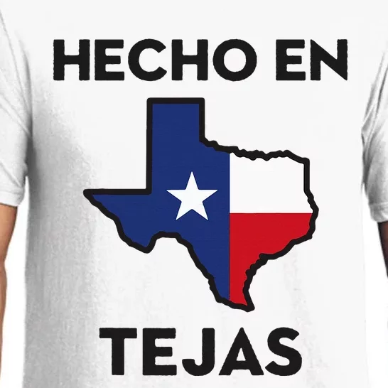 Texan Mexican Roots Hecho En Tejas Mexico Texas American Pajama Set