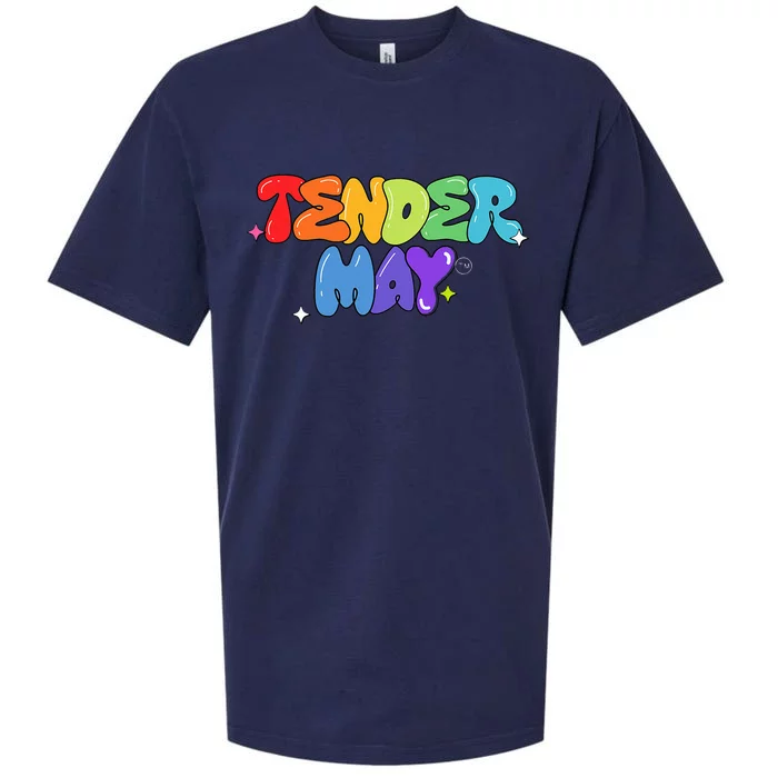 Tender May Rainbow Collection Sueded Cloud Jersey T-Shirt