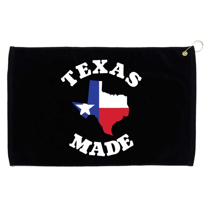 Texas Made Red White And Blue Texas Flag Texas State Pride Grommeted Golf Towel