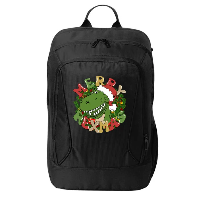 Toy Merry Rexmas Toy Rex Christmas Dinosaur City Backpack