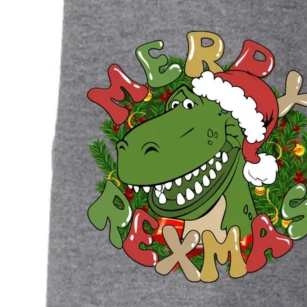 Toy Merry Rexmas Toy Rex Christmas Dinosaur Doggie 3-End Fleece Hoodie