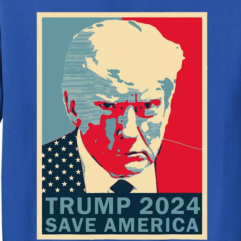 Trump Mug Shot 2024 Save America Trump Sweatshirt