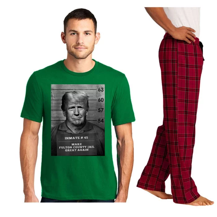 Trump Mug Shot Make Fulton County Jail Great Again Pajama Set