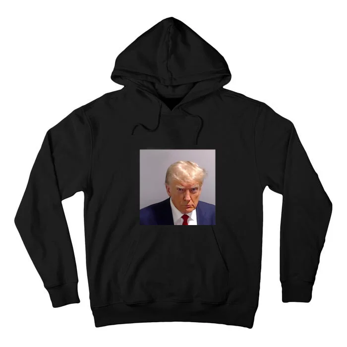 Trump Mug Shot Tall Hoodie