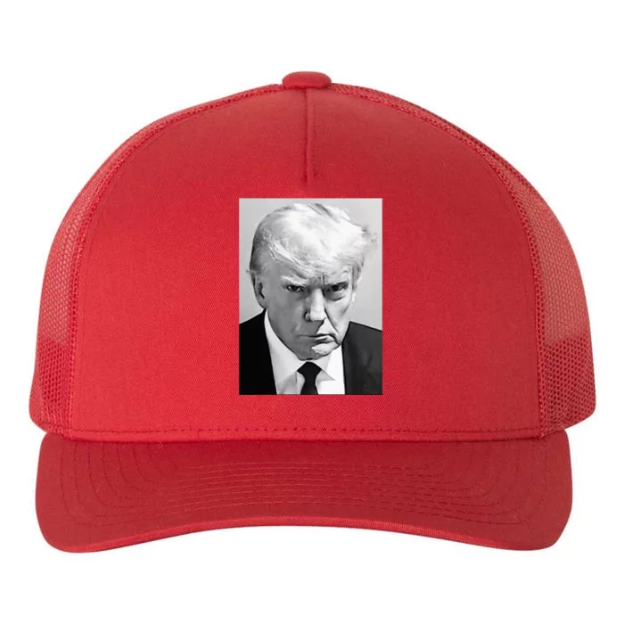 Trump Mug Shot Donald Trump Mug Shot Yupoong Adult 5-Panel Trucker Hat