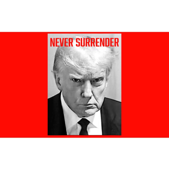 Trump Mug Shot Donald Trump Mug Shot Never Surrender Bumper Sticker