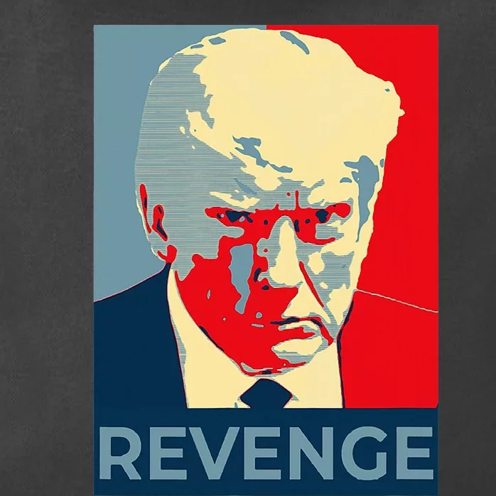 Trump Mug Shot Revenge Zip Tote Bag