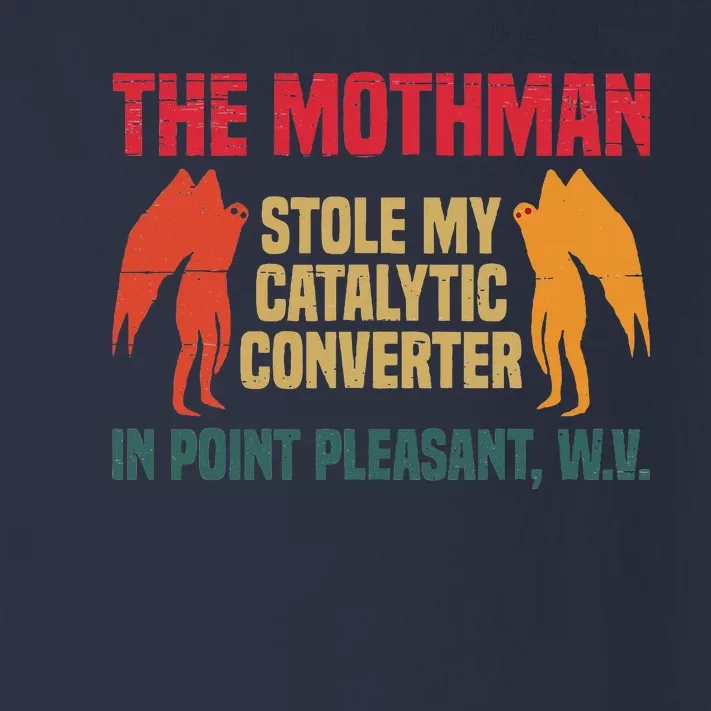 The Mothman Stole My Catalytic Converter In Point Toddler Long Sleeve Shirt