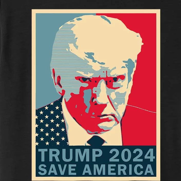 Trump Mug Shot 2024 Save America Trump ChromaSoft Performance T-Shirt