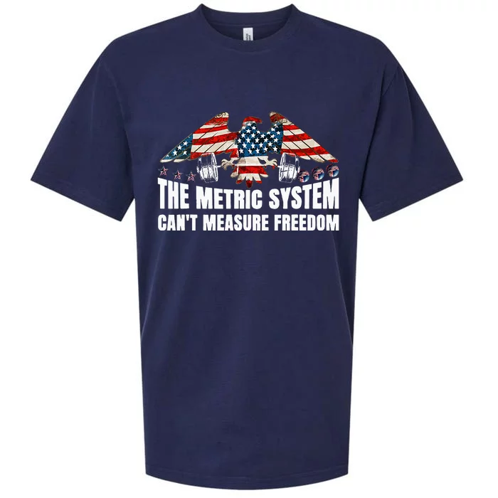 The Metric System CanT Measure Freedom Sueded Cloud Jersey T-Shirt