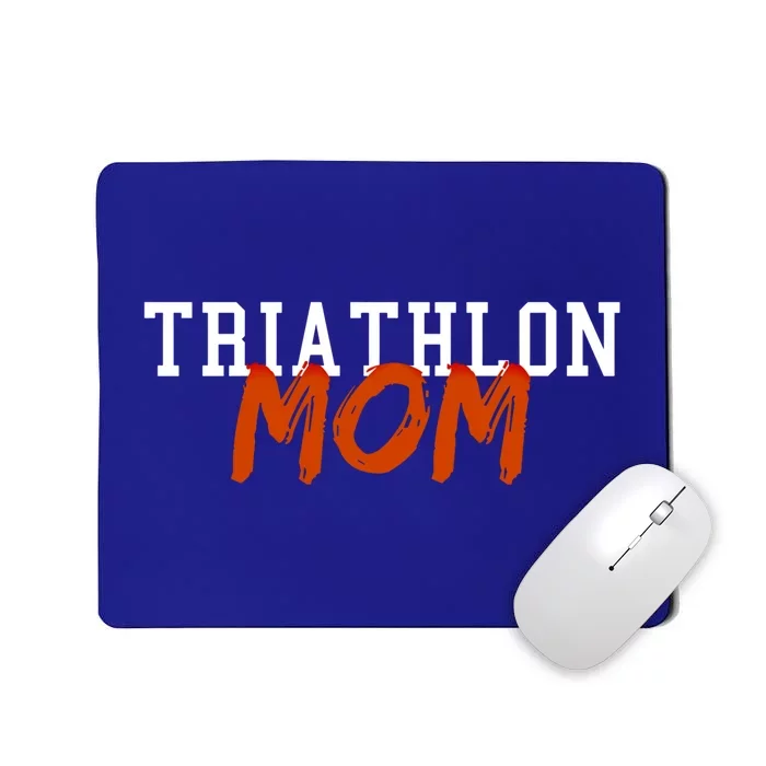 Triathlon Mom Summer Winter Sports Gift Mousepad