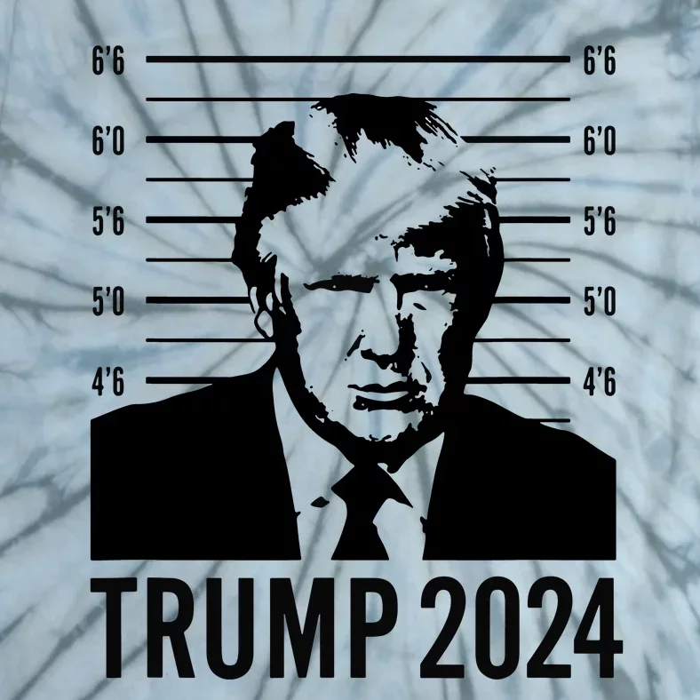 Trump Mug Shot Trump Mugshot 2024 President Tie-Dye T-Shirt