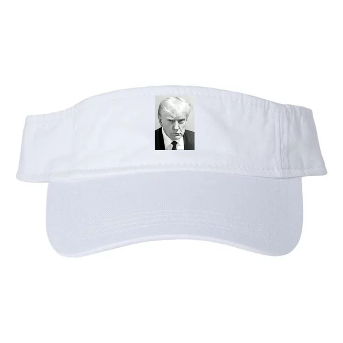 Trump Mug Shot Donald Trump Mug Shot Valucap Bio-Washed Visor